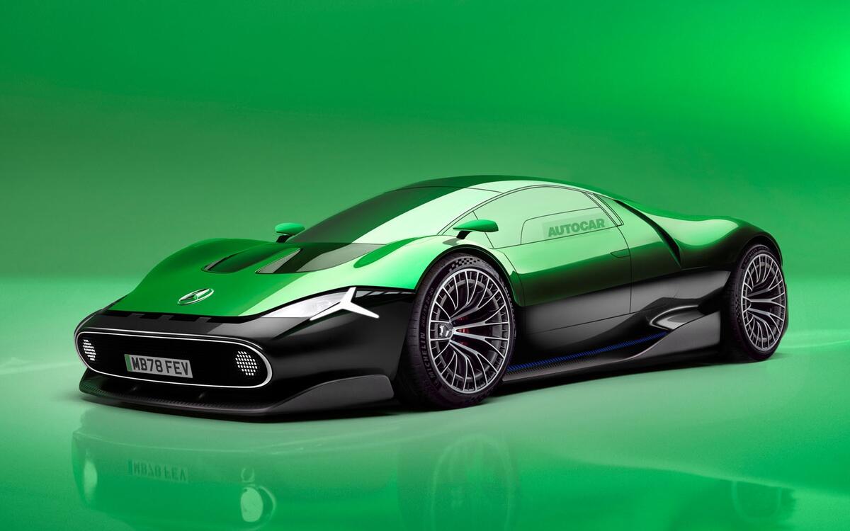 Mercedes-AMG electric supercar