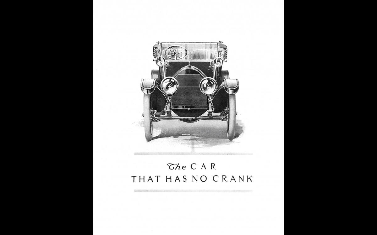 ELECTRIC STARTER: Cadillac (1912) ELECTRIC STARTER: Cadillac (1912)
