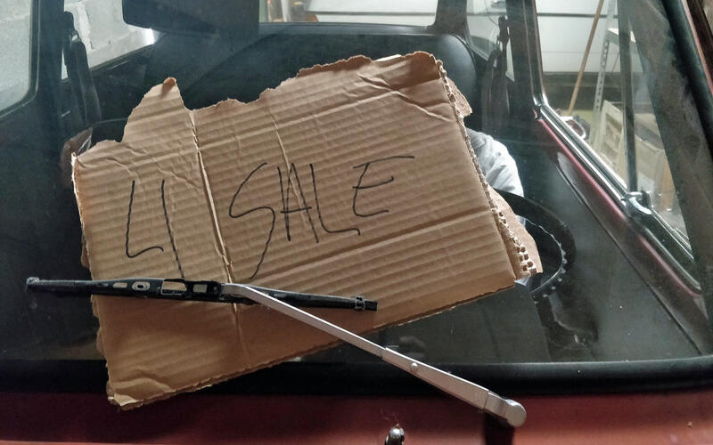 The wrong way: selling it on the side of the road The wrong way: selling it on the side of the road