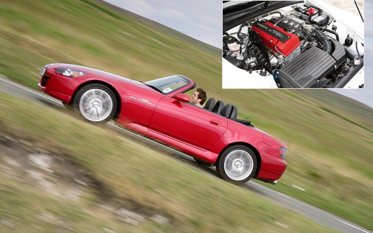 Honda S2000: 123.7bhp/litre Honda S2000: 123.7bhp/litre