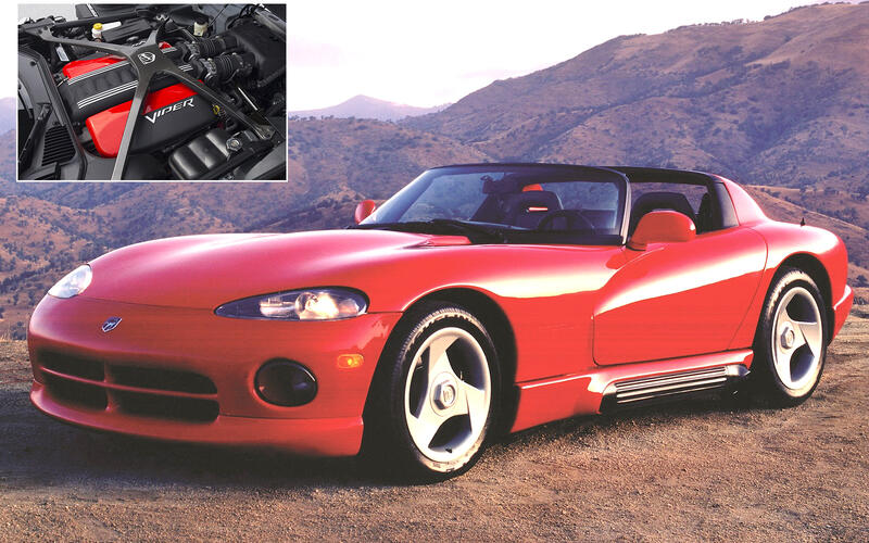 Dodge Viper: 8.4 litres