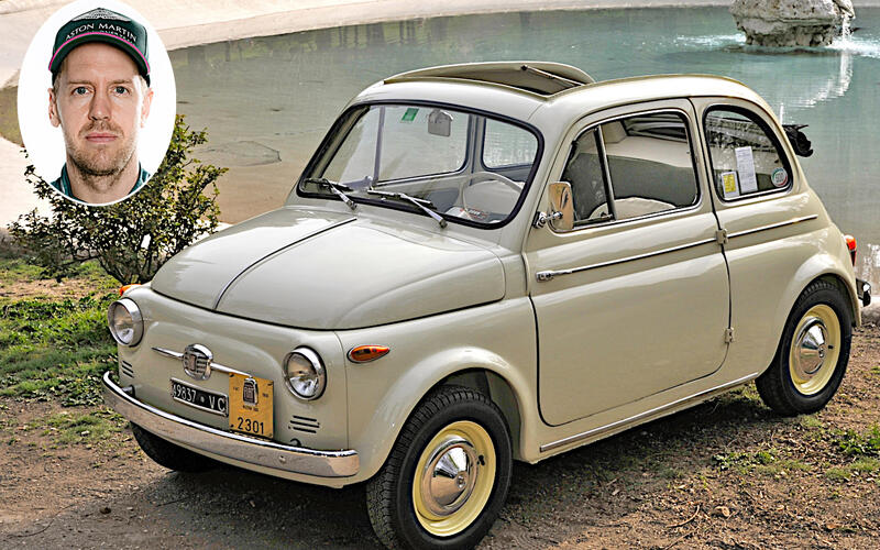 Sebastian Vettel: Fiat 500