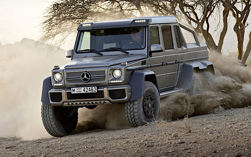 Mercedes G 63 AMG 6x6 (2013) Mercedes G 63 AMG 6x6 (2013)