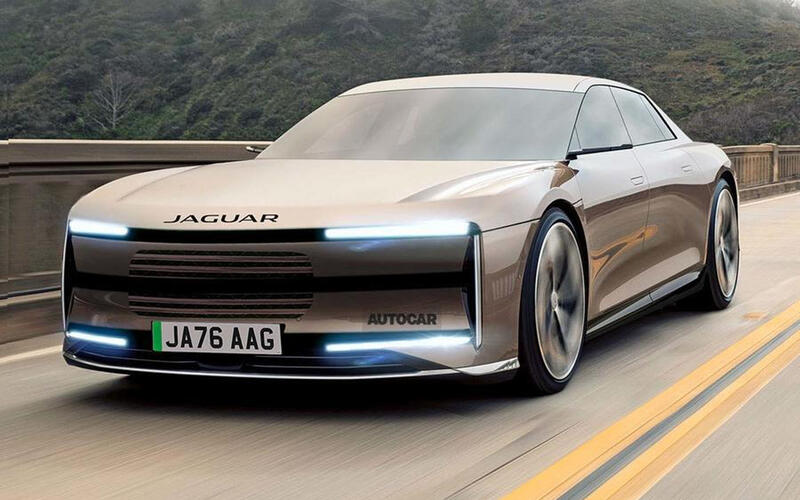 Jaguar electric limousine Jaguar electric limousine