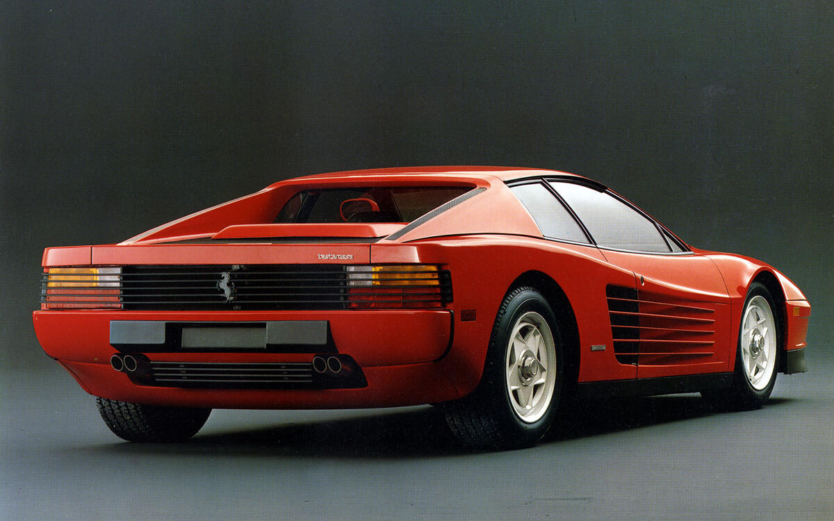Ferrari Testarossa: 1984 Ferrari Testarossa: 1984