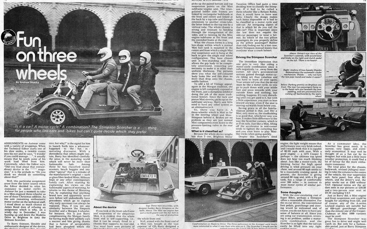 Stimson Scorcher (1976)