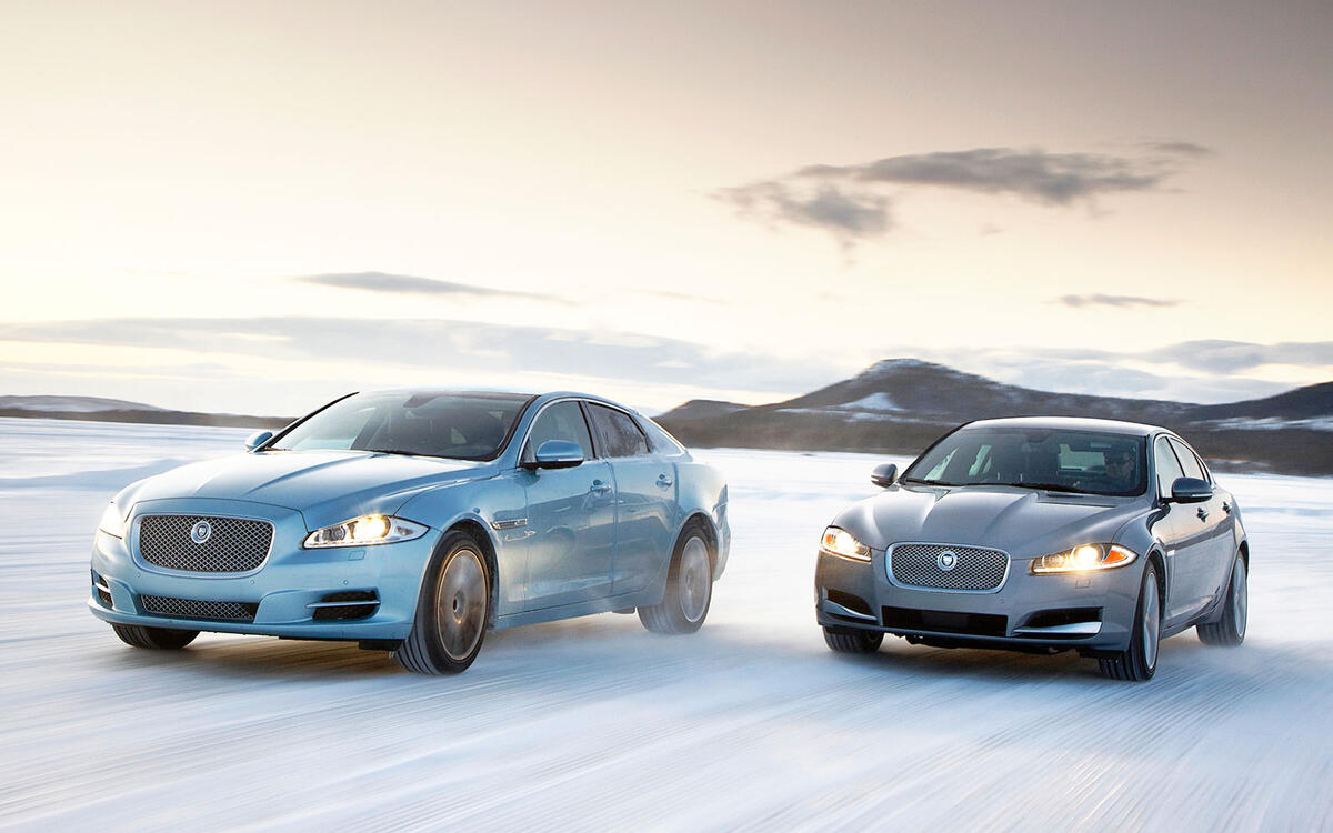 The XJ gains 4WD (2012)