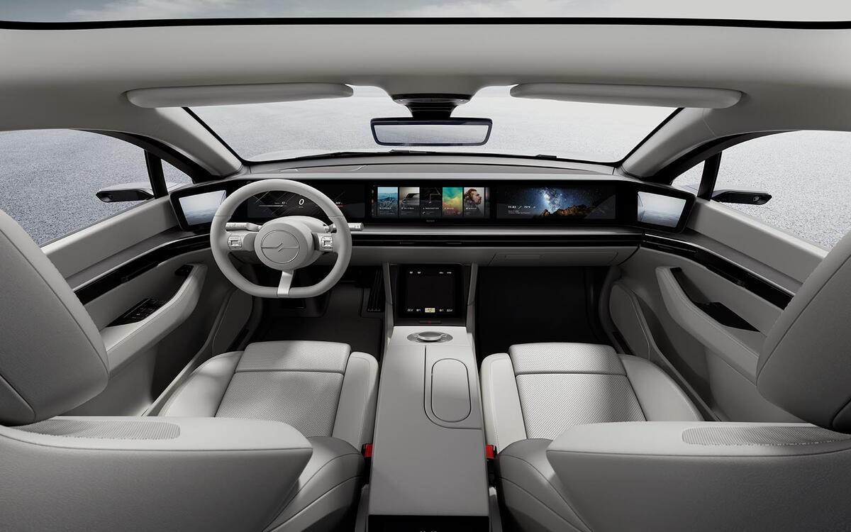 Sony Vision-S - continued