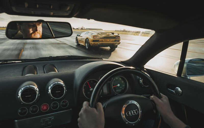 AUDI TT & LAMBORGHINI DIABLO