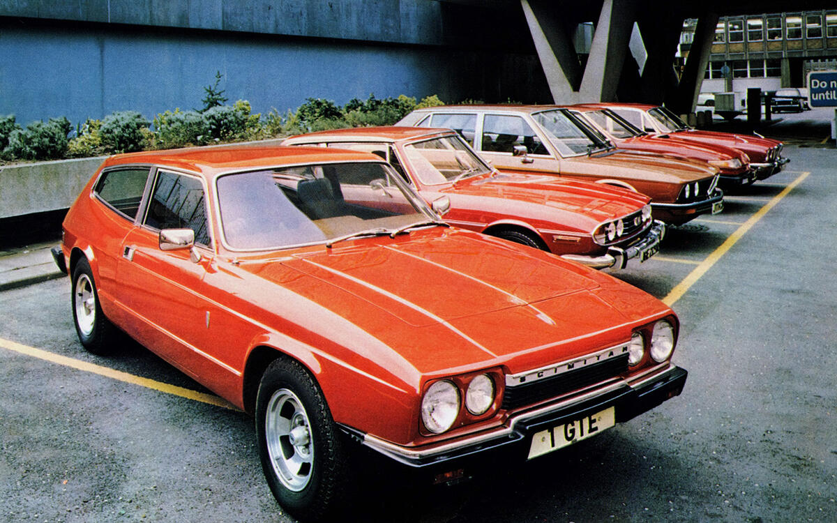 Reliant Scimitar GTE - then