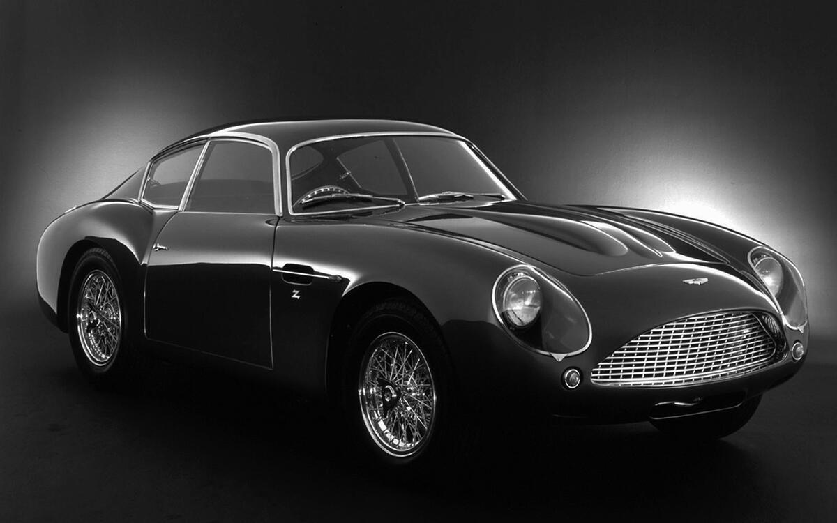 Aston Martin DB4 GT Zagato - then