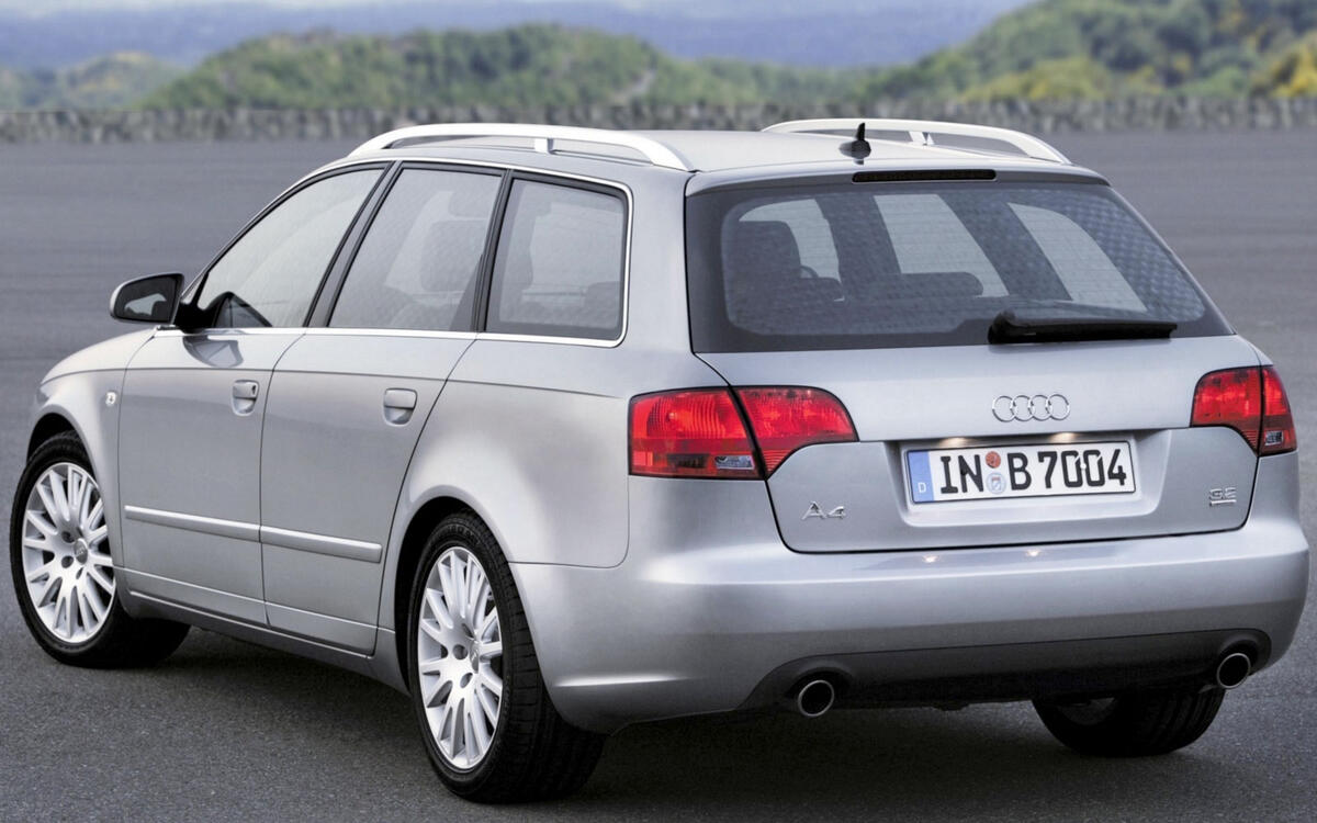 Audi A4 - then