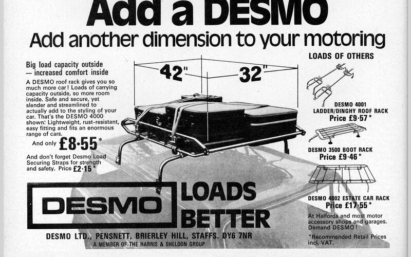 Desmo roof rack Desmo roof rack