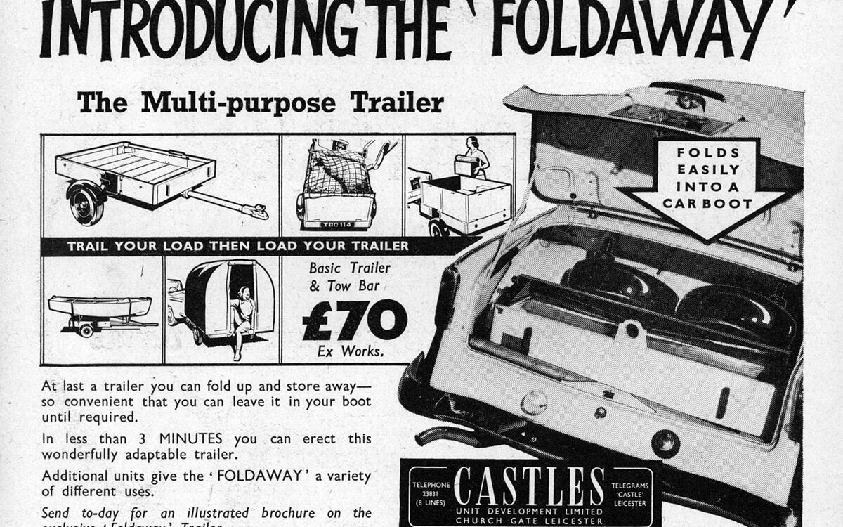 Foldaway trailer
