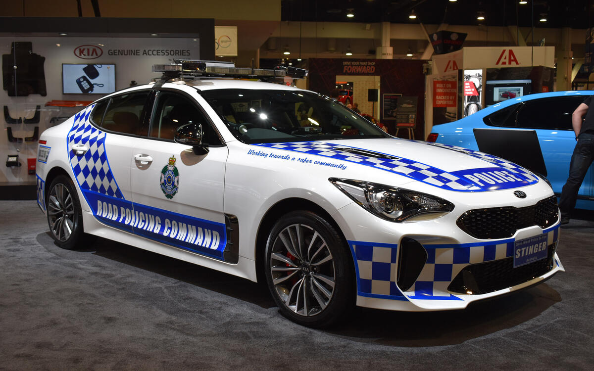Kia Stinger Queensland Police (2018)