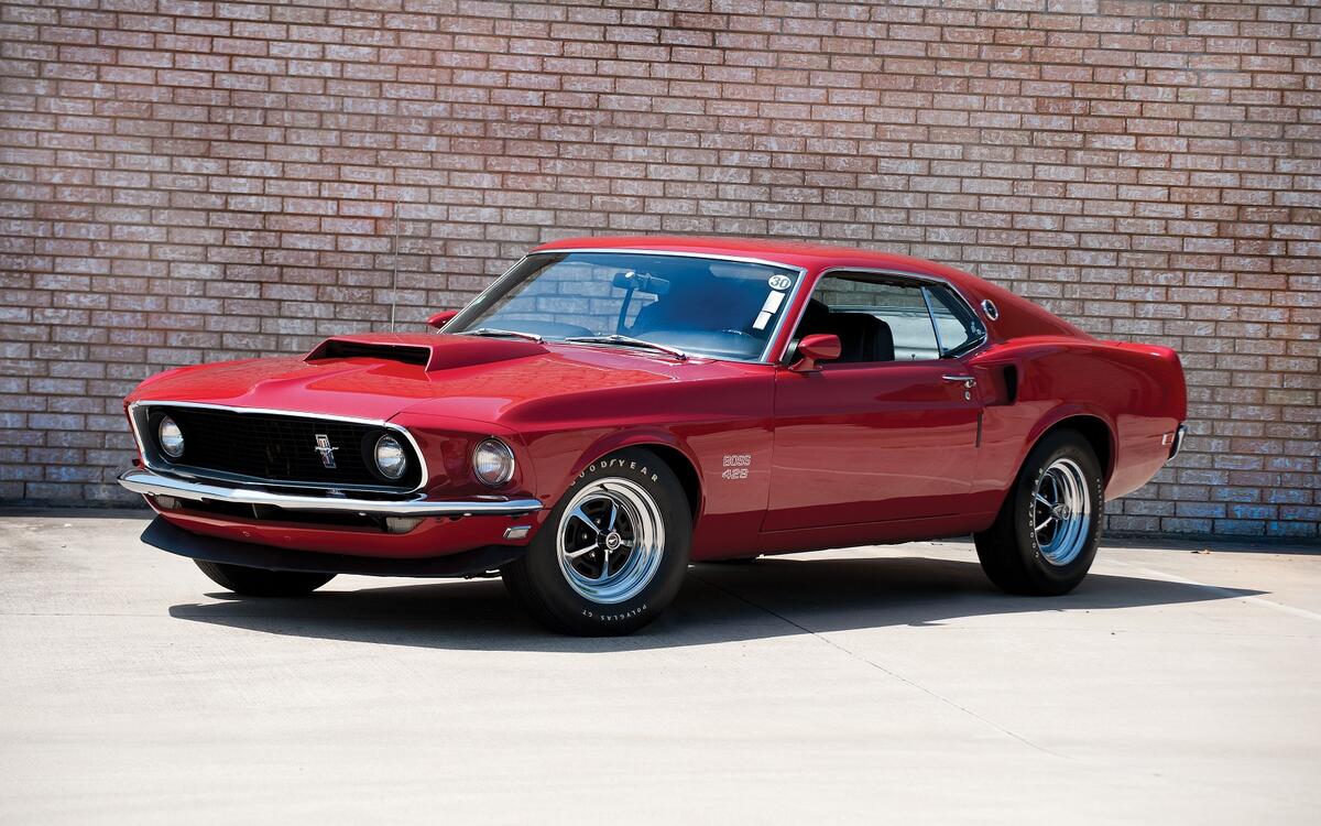 1969 Mustang Boss 429 – $605,000 (2007) 1969 Mustang Boss 429 – $605,000 (2007)