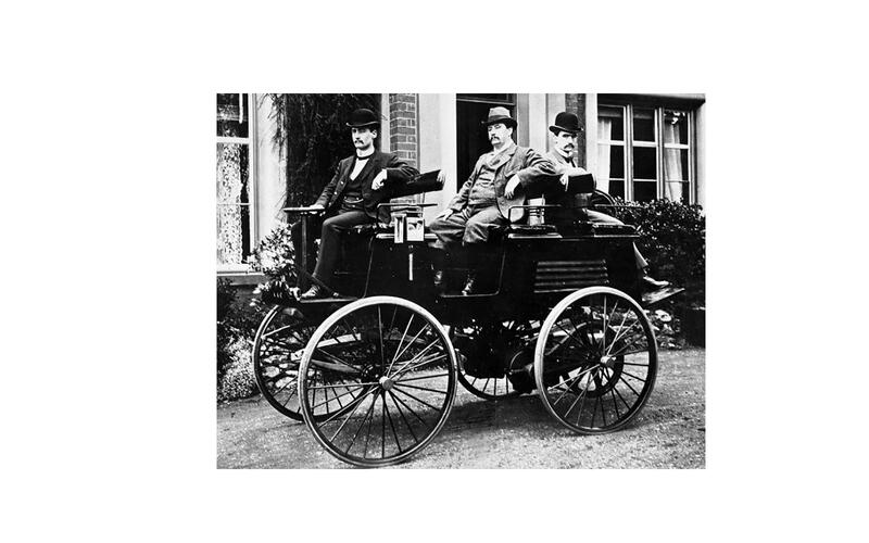 First electric cars