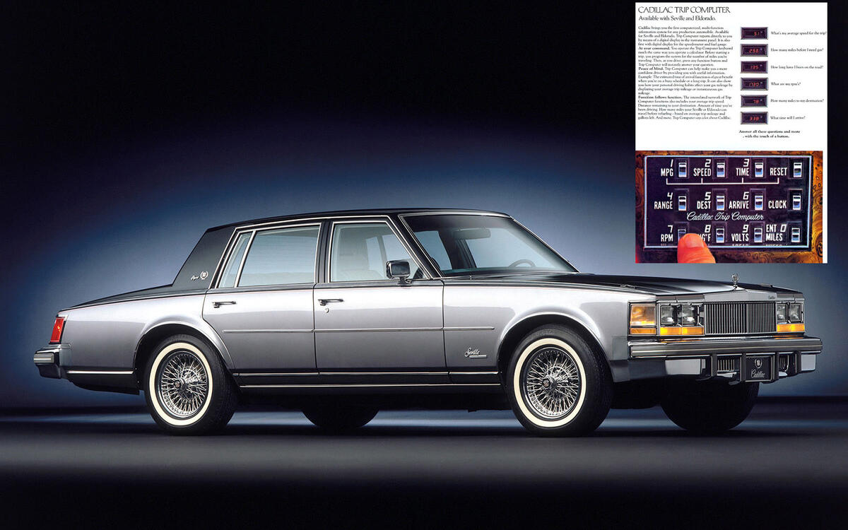 TRIP COMPUTER: Cadillac Seville (1978) TRIP COMPUTER: Cadillac Seville (1978)