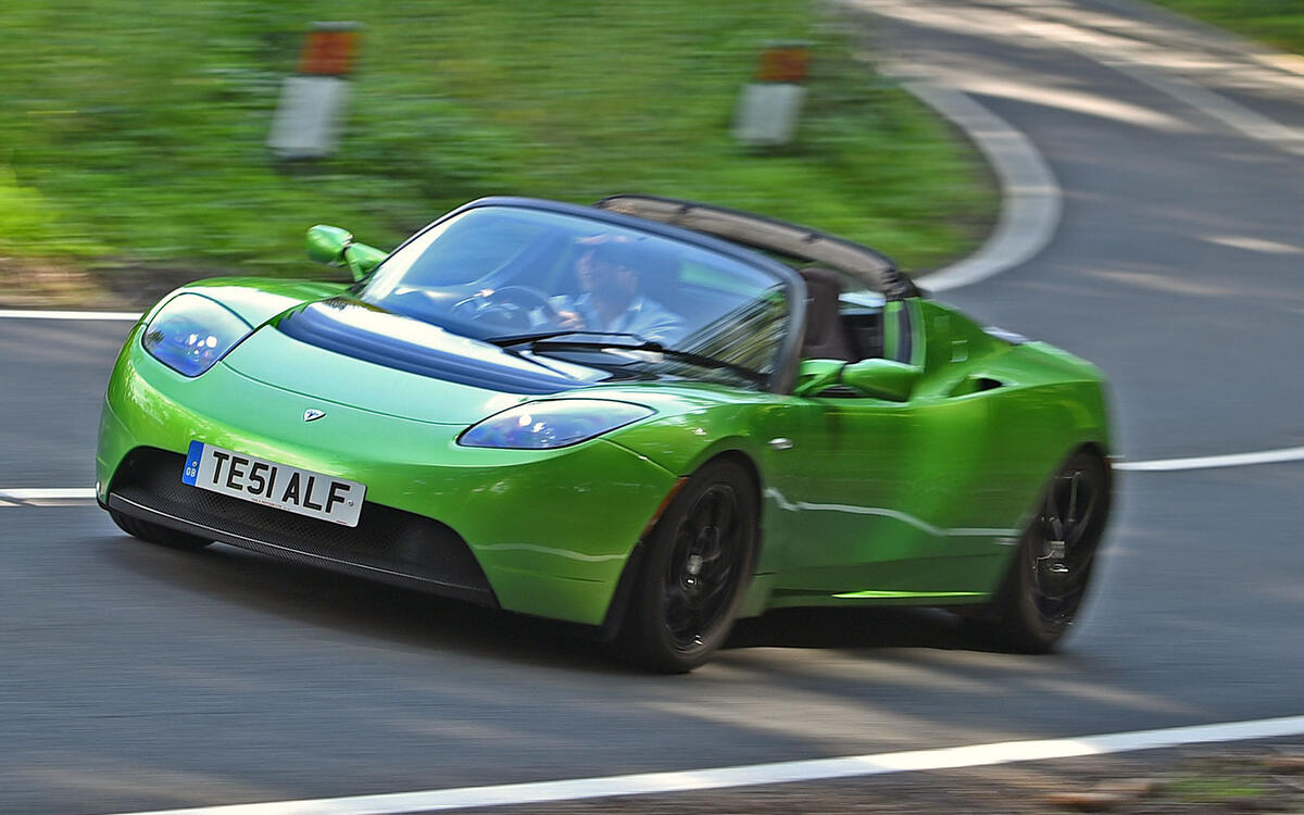 Tesla Roadster (£130,000-£200,000) Tesla Roadster (£130,000-£200,000)
