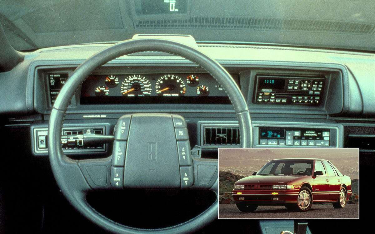 HEAD-UP DISPLAY (HUD): Oldsmobile Cutlass Supreme (1988/90) HEAD-UP DISPLAY (HUD): Oldsmobile Cutlass Supreme (1988/90)