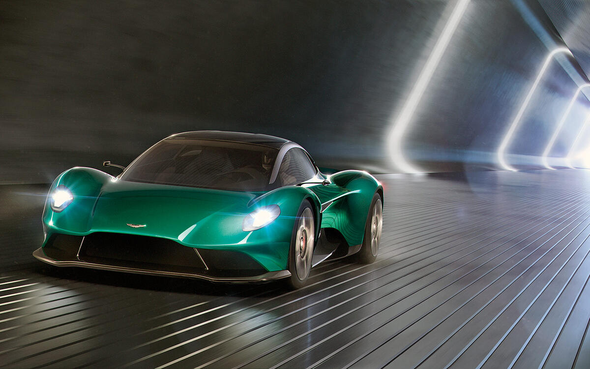 Downforce created down low 