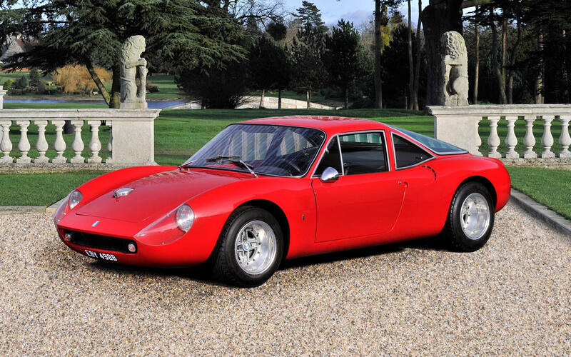 Mid-engined road car