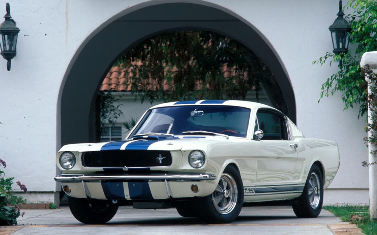 The first Shelby Mustang (1965)
