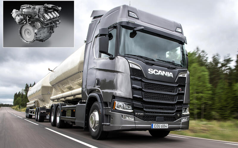 Scania 730 S: 16.4 litres