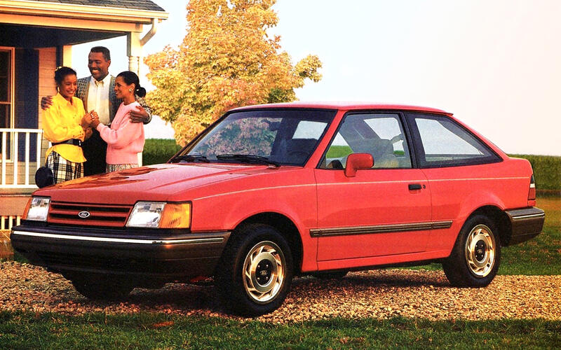 FUEL GAUGE ARROW: Ford Escort, Mercury Tracer (1989)