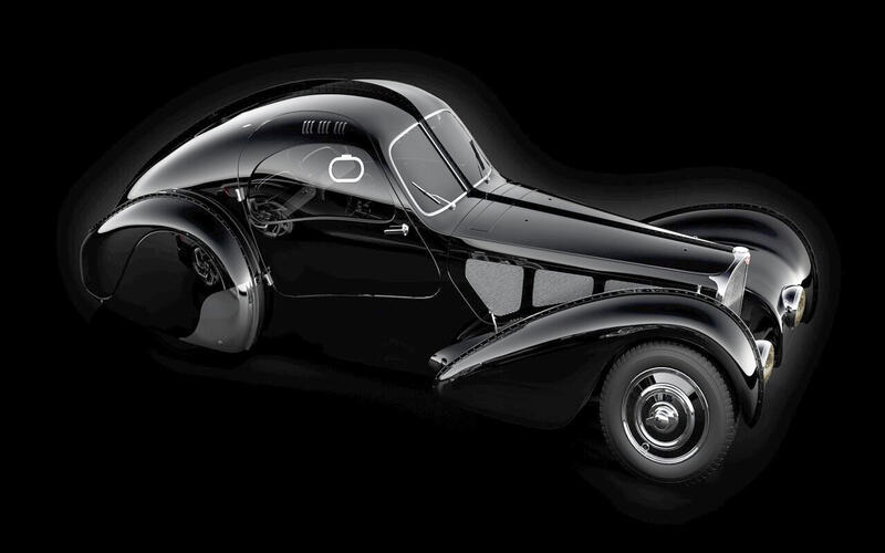 12 1938 Bugatti Type 57 Atlantic  12 1938 Bugatti Type 57 Atlantic