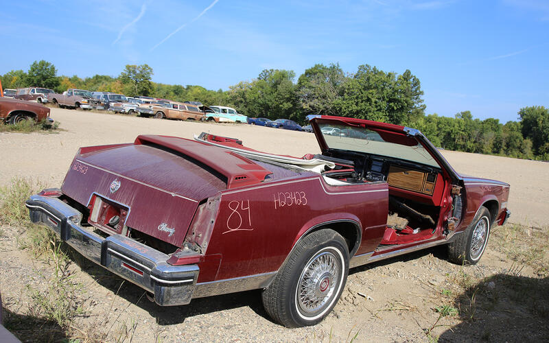CADILLAC BIARRITZ CONVERTIBLE - 1984 CADILLAC BIARRITZ CONVERTIBLE - 1984