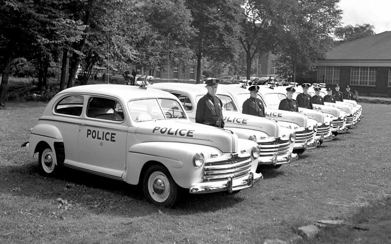 Ford Police Cars for Dearborn, Michigan (1946)