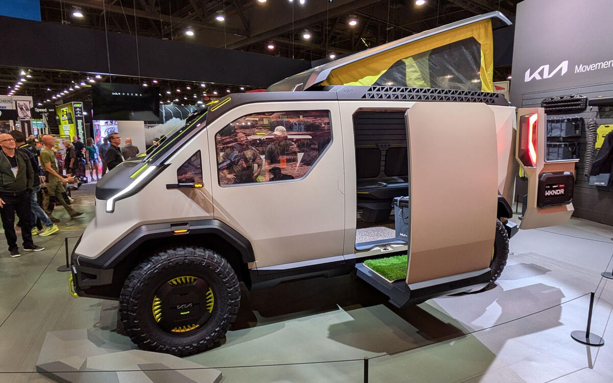 Kia PV5 WKNDR Concept (2024) 