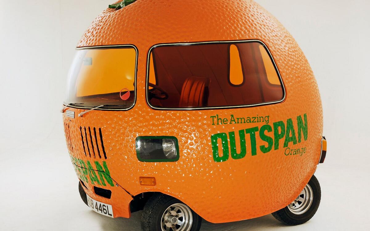 Outspan Orange Car – 1972 Outspan Orange Car - 1972