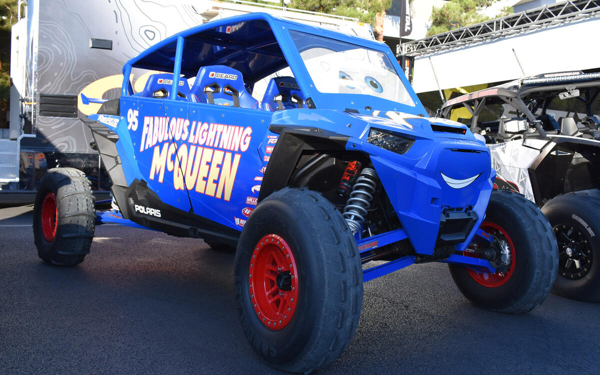 Polaris RZR ‘Lightning McQueen’