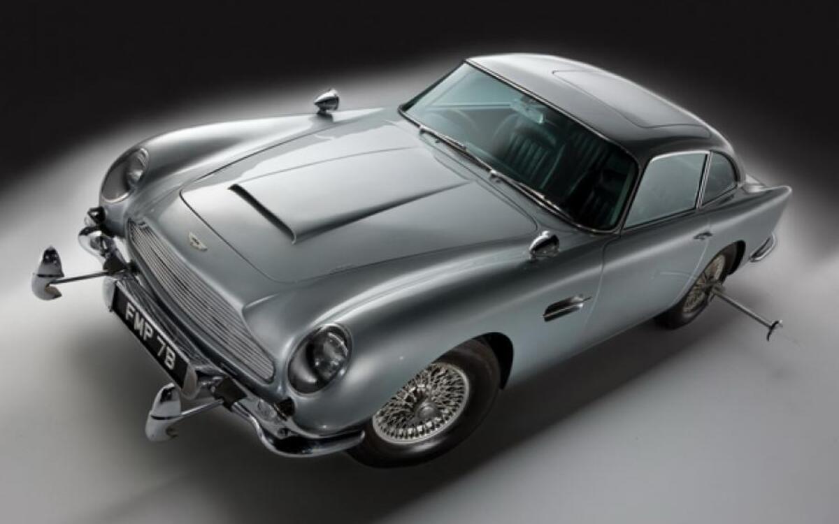 8: Aston Martin DB5 8: Aston Martin DB5