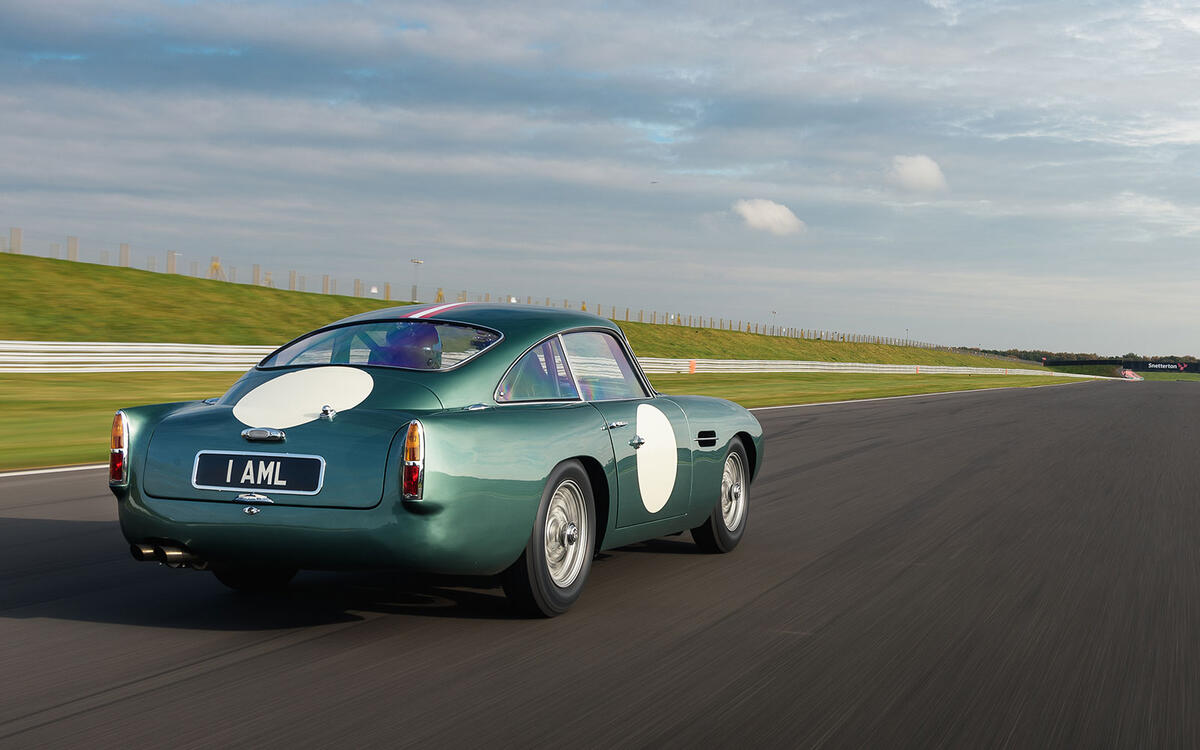 On the road Aston Martin’s DB4 G.T. Continuation