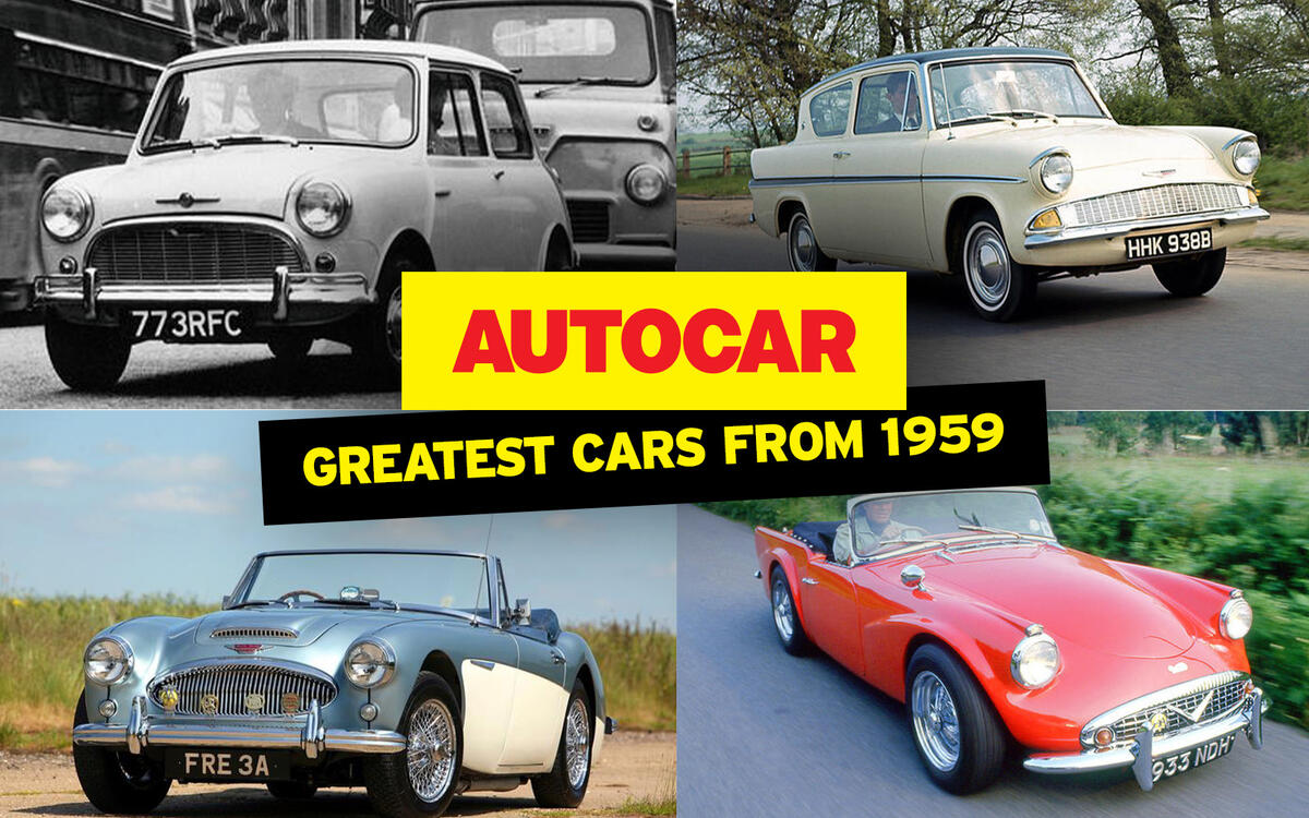 A great many cars made their debut in 1959.
