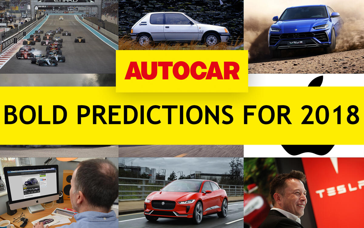 Bold predictions for 2018