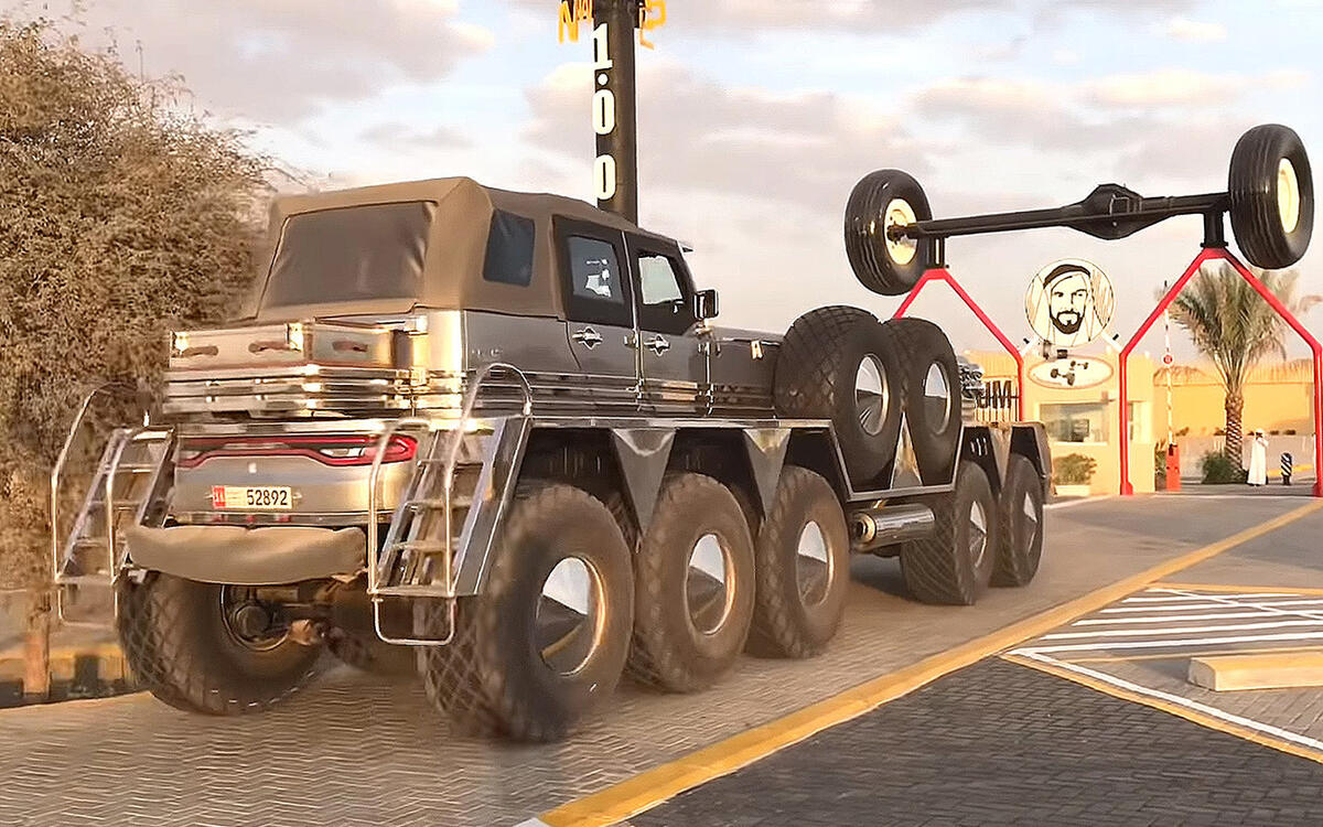 Unveiled to the world in early 2019, you're looking at the world's largest SUV. Unveiled to the world in early 2019, you're looking at the world's largest SUV.