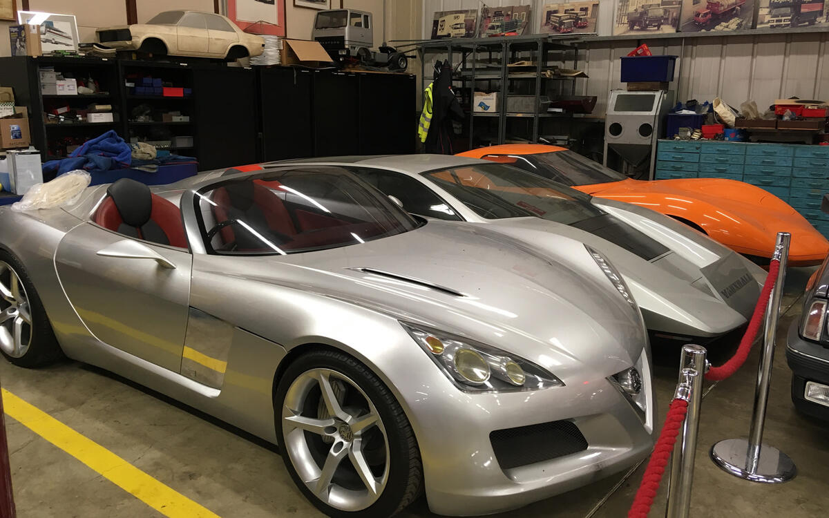 Vauxhall VX Lightning (2003), SRV Concept (1970) and XVR Concept (1966)