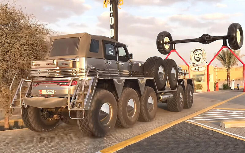 You're looking at the world's largest SUV.