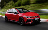 01 Volkswagen Golf GTI Edition 50 2025 Autocar review front driving lead