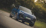 02 Audi Q6 E Tron 2024 review front cornering
