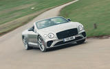 02 Bentley Continental GTC convertible RT 2023 front cornering