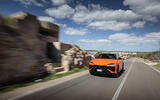 02 Lamborghini Urus SE IV 2024 review front driving 02 Lamborghini Urus SE IV 2024 review front driving