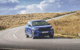 02 Skoda Kodiaq vrs 2025 Autocar review front cornering