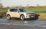02 Smart #5 Premium 2026 Autocar road test review front side cornering