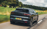 03 Jaguar i Pace Sport 400 RT 2023 rear driving 03 Jaguar i Pace Sport 400 RT 2023 rear driving