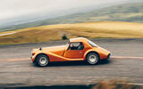 03 Morgan Supersport 2025 Autocar road test review side driving